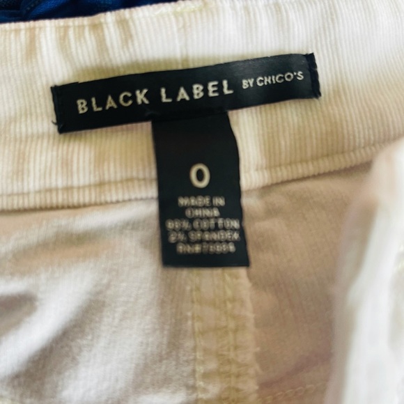 Black Label By Chico’s White Jeans Pants - Picture 7 of 7